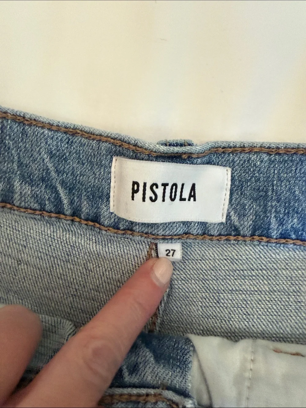 pistola light blue